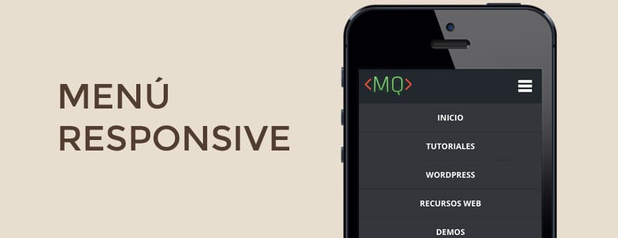 Image de tutorial menu responsive